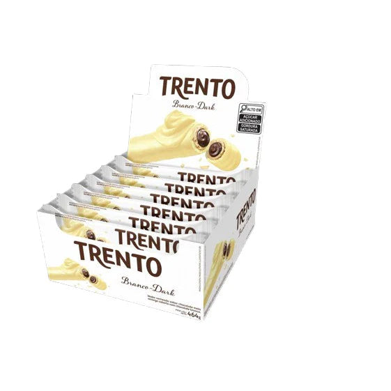 Chocolate Trento Branco - Dark Com 16 Unidades De 29g