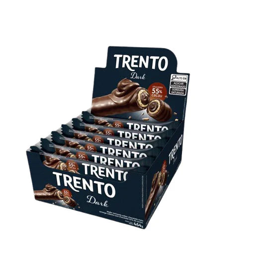 Chocolate Trento Dark 55% Com 16 Unidades De 29g