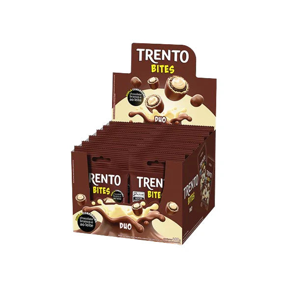 Chocolate Trento Bites Duo Caixa 12 Unidades de 40g