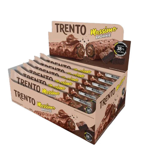 Chocolate Trento Massimo Brownie 15 Unidades De 25g