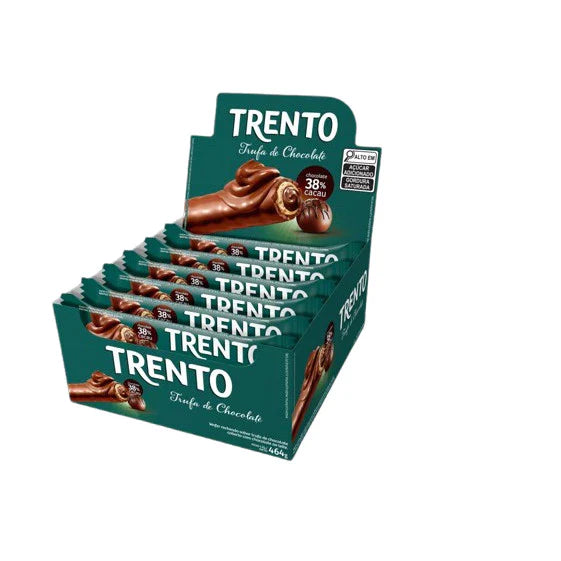 Chocolate Trento Trufa De Chocolate Com 16 Unidades De 29g